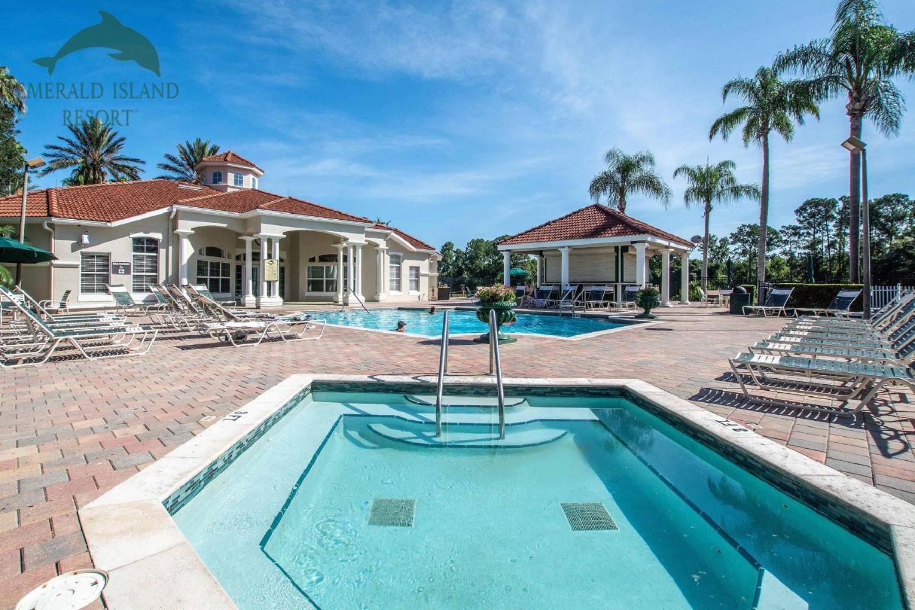 Emerald Island Resort, Private Pool, Game Room And Bbq Grill, Near Disney!! 포 코너스 외부 사진